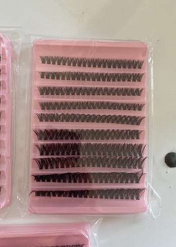 adet fiyattır 30-40-80D Koyu renk  takma kirpikler İLAN AÇTIRINI - Görsel 2