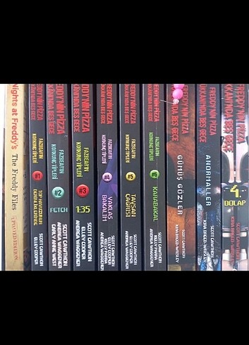FNAF kitapları ilk kitap ingilizce