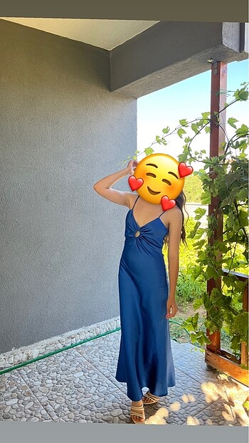 s Beden mavi Renk Elbise