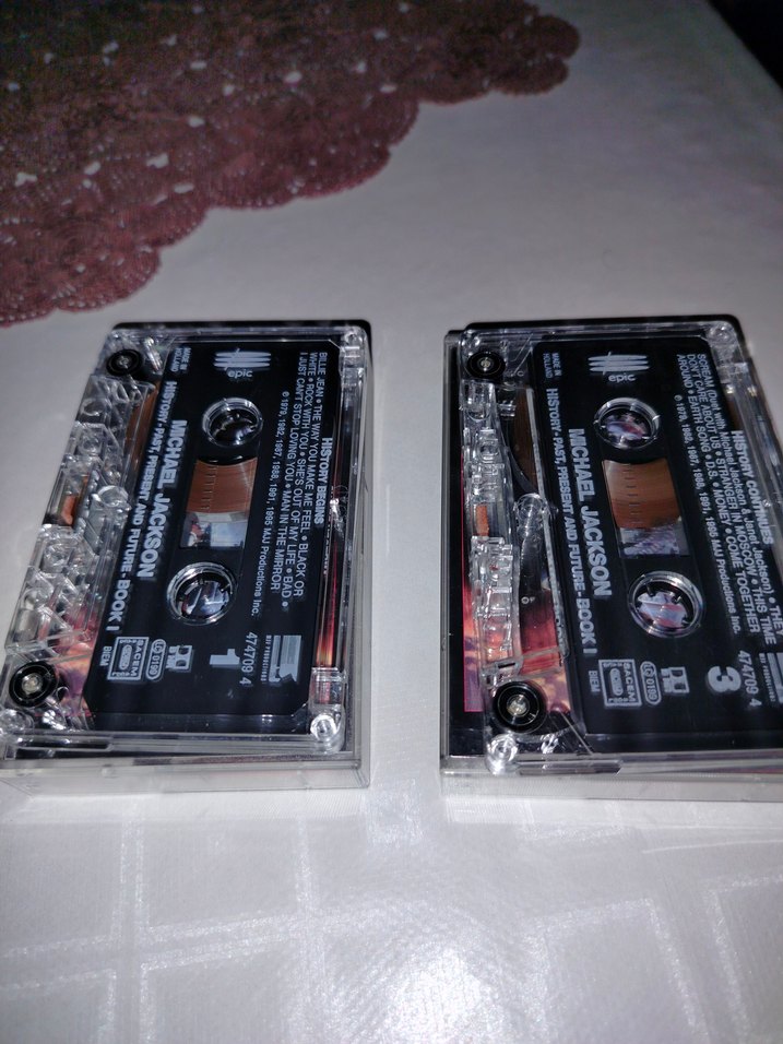 Michael Jackson History Bölüm 1 Kasetleri - Görsel 2