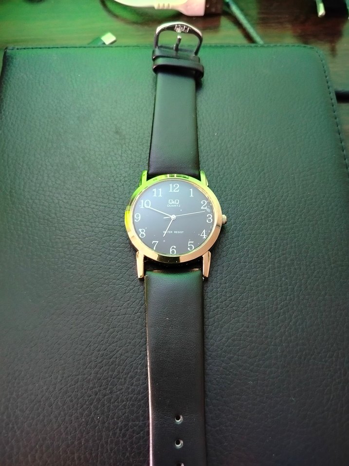 Minimalist Erkek Mavi Saat Q.Q - Görsel 3