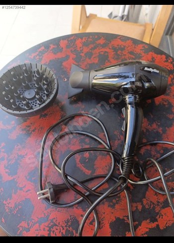 BaByliss Siyah Saç Kurutma Makinesi - Görsel 2