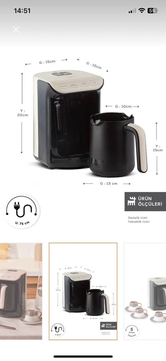 Karaca Kahve Makinesi - Görsel 2