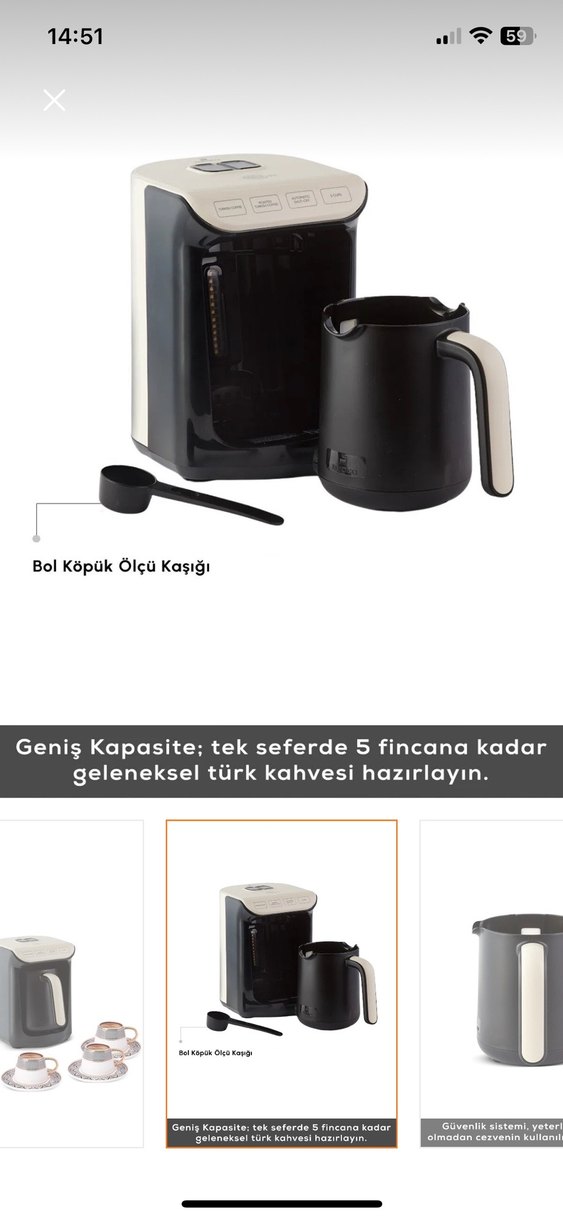 Karaca Kahve Makinesi - Görsel 3