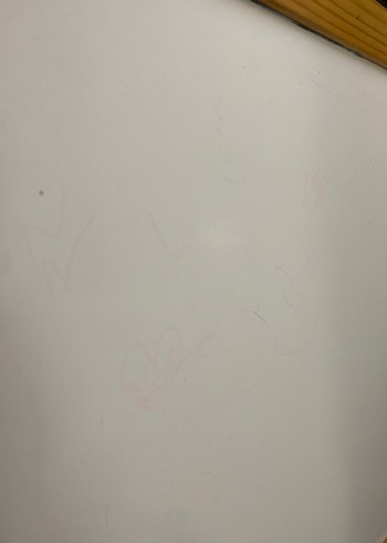 Beyaz Çocuk Yazı Tahtası ve Raf- çizim kağıdı - Görsel 10