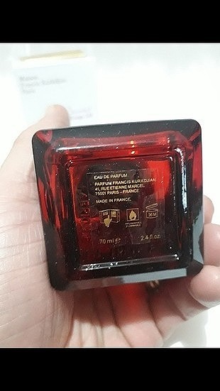 l Beden Maison Francis Kurkdjian Baccarat Rouge 540 Extrait 70 ML
