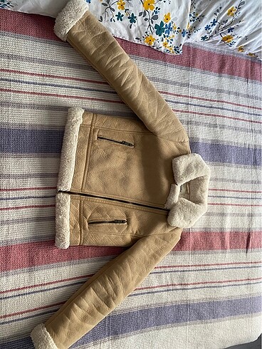 Pull and Bear Kürklü mont