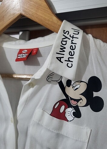 Disney Lisanslı Kız Çocuk Gömlek 