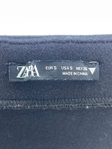 s Beden lacivert Renk Zara Mini Etek %70 İndirimli.