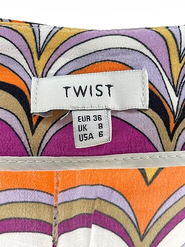 36 Beden çeşitli Renk Twist Düz Kesim %70 İndirimli.