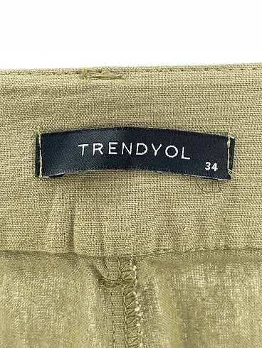 34 Beden yeşil Renk Trendyol & Milla Mini Şort %70 İndirimli.