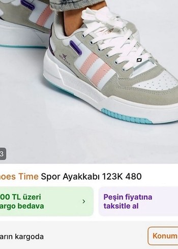 Konforlu Bağcıklı Platform Spor Ayakkabı