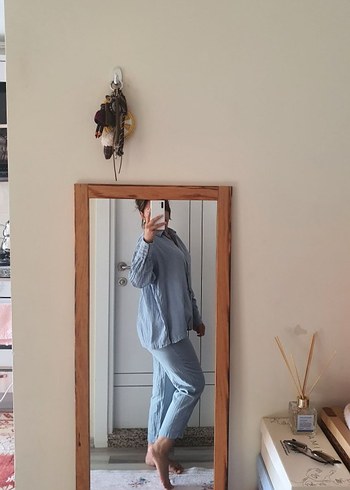 Gri Hamile ve Emzirme Pijama Takımı