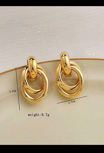  Beden Gold küpe