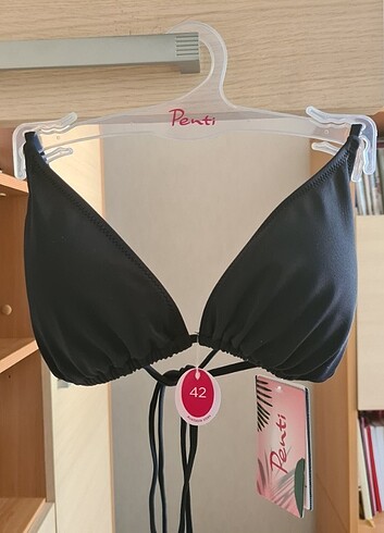 Penti Siyah Bikini Üstü
