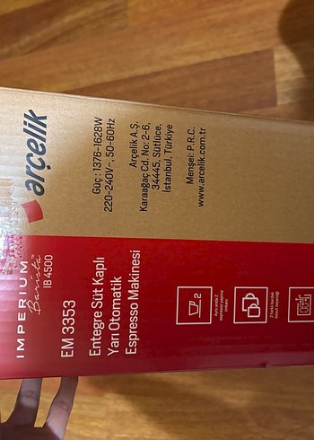 Arçelik Yarı Otomatik Siyah Espresso Makinesi - Görsel 3