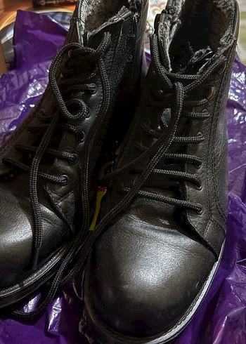 Siyah polaris erkek Bot - Görsel 4