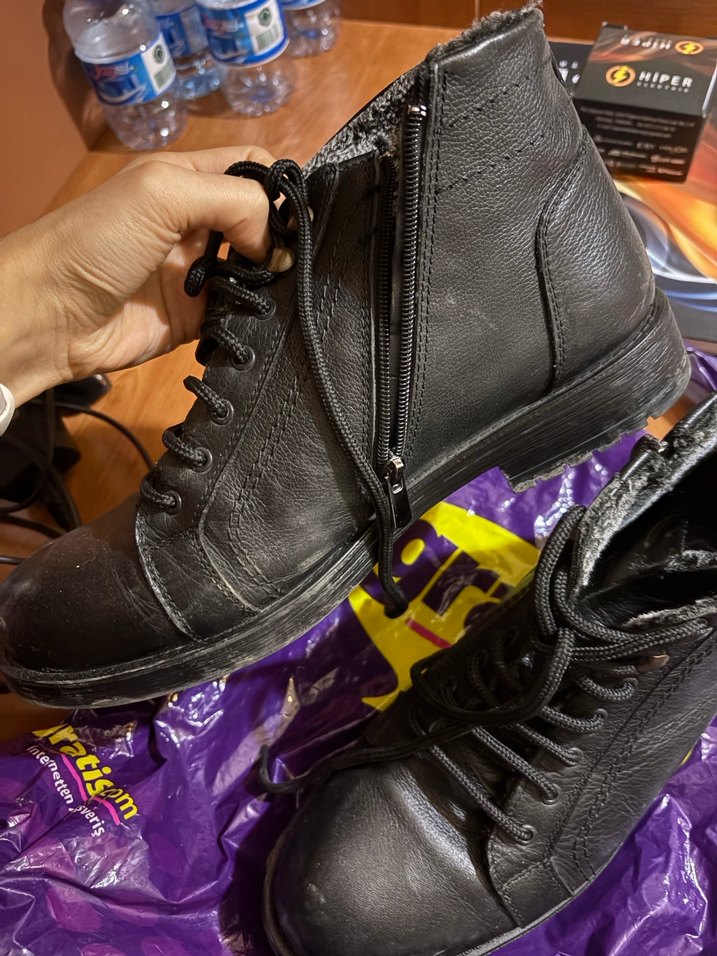 Siyah polaris erkek Bot - Görsel 5