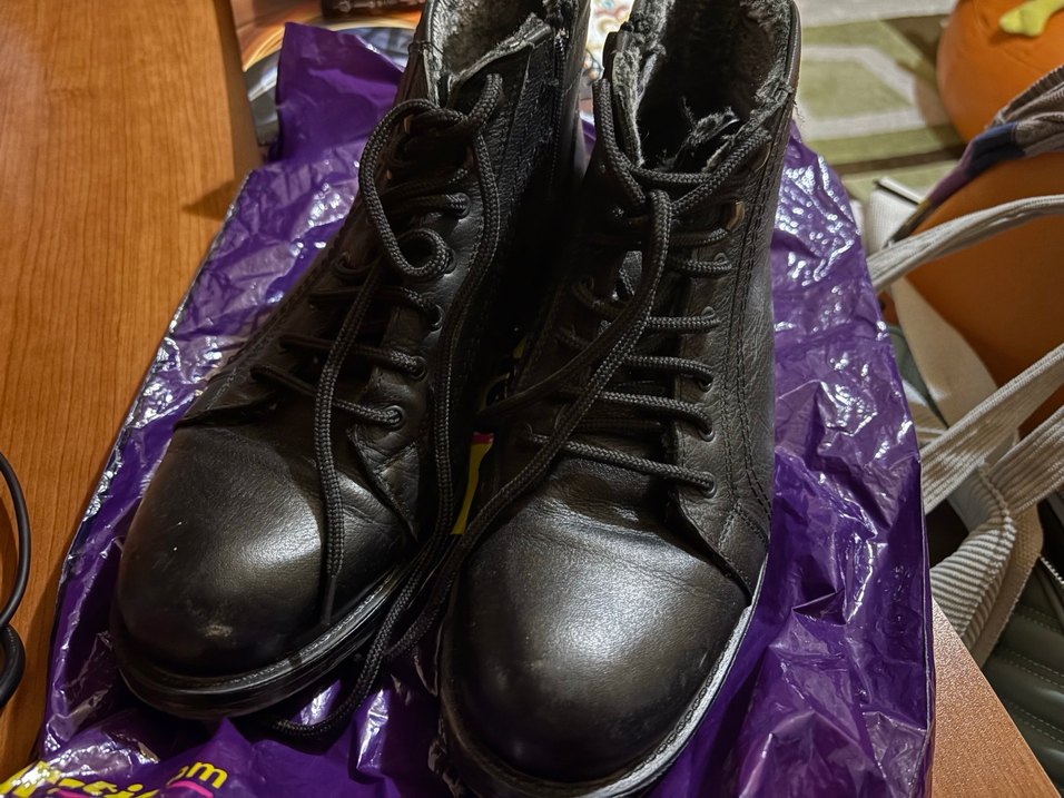 Siyah polaris erkek Bot - Görsel 4