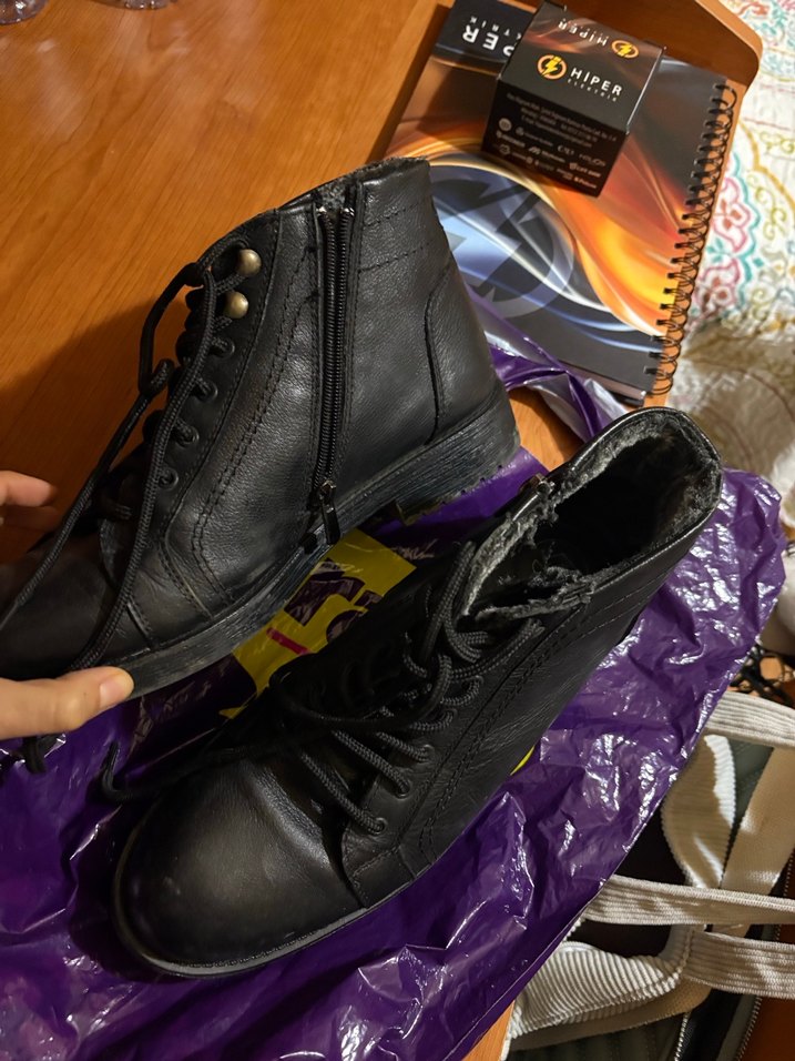 Siyah polaris erkek Bot - Görsel 2