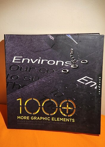 1000 MORE GRAPHIC ELEMENTS TASARIM KITAP