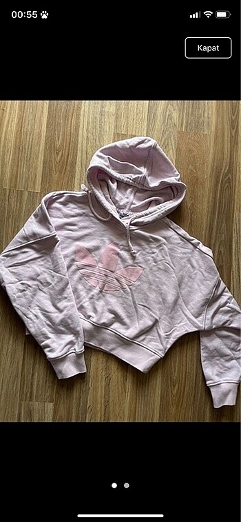 adidas crop sweatshirt
