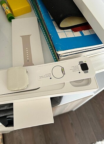 Apple watch series 8 45 mm yıldız ışığı akıllı saat