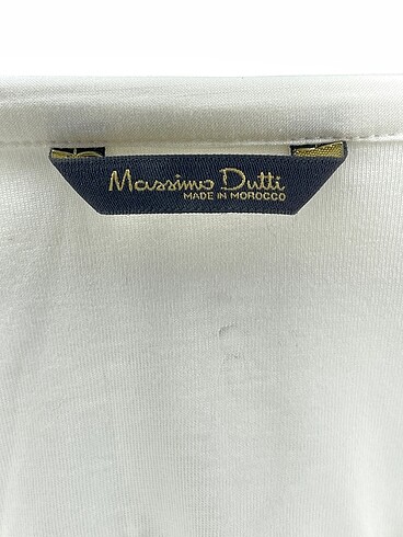 38 Beden beyaz Renk Massimo Dutti Bluz %70 İndirimli.
