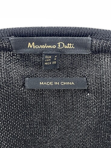 s Beden siyah Renk Massimo Dutti Kısa Elbise %70 İndirimli.