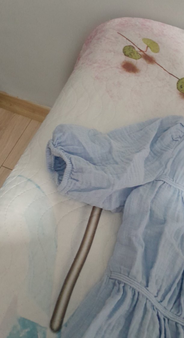 Mavi Bohem önden bağlamalı üst - Görsel 2