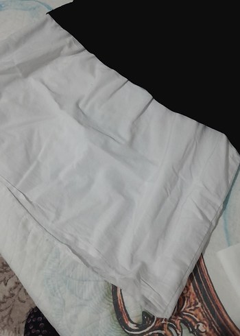 Siyah Drapeli Askısız Hamile Üstü - Görsel 2