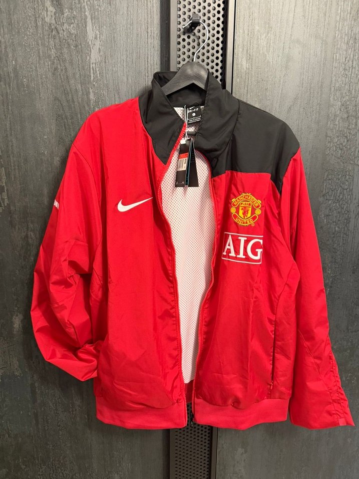 Erkek Kırmızı  Manchester United Ceket 2007-2008 orjinal - Görsel 3