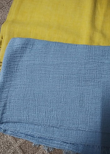 2 adet pamuklu şal - Görsel 2