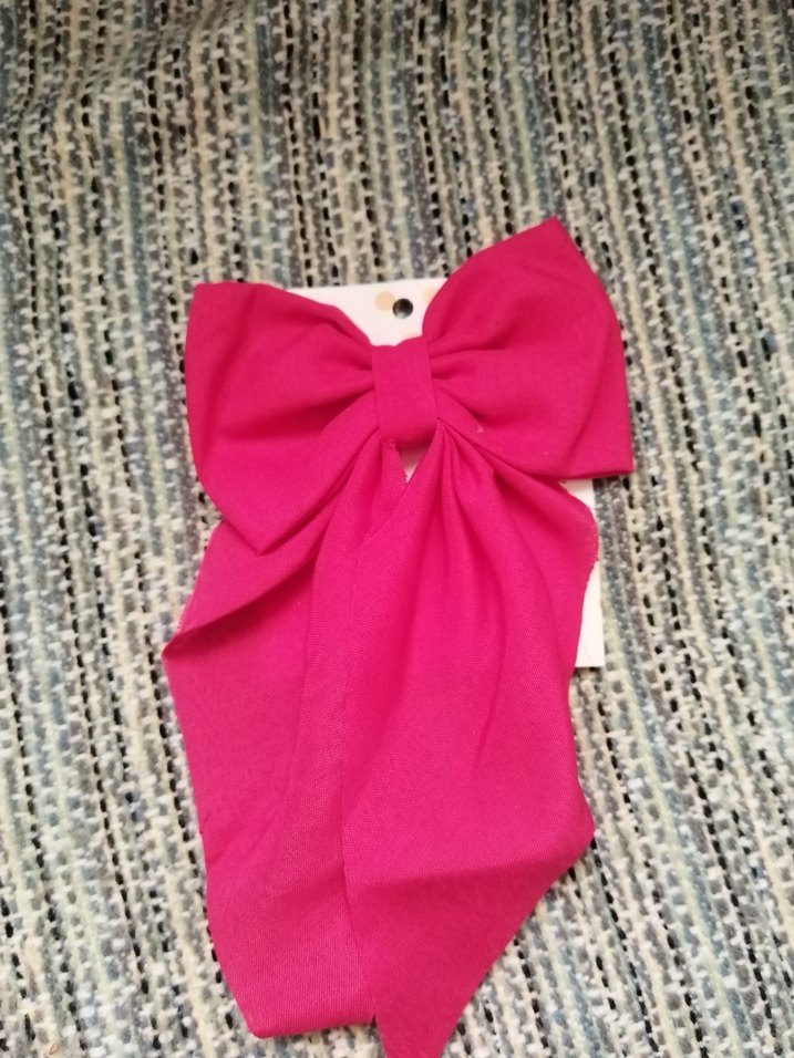 2 adet Pembe  Fiyonk Saç Aksesuarı - Görsel 3