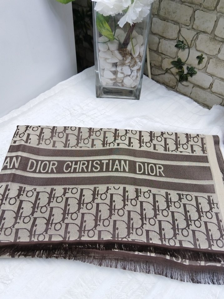 Bohem Tarz Kahverengi Kadın Şal - Görsel 4