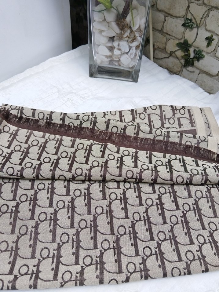 Bohem Tarz Kahverengi Kadın Şal - Görsel 3