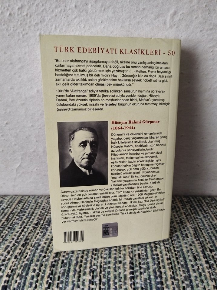 Hüseyin Rahmi Gürpınar - Sipsevdi Romanı - Görsel 2