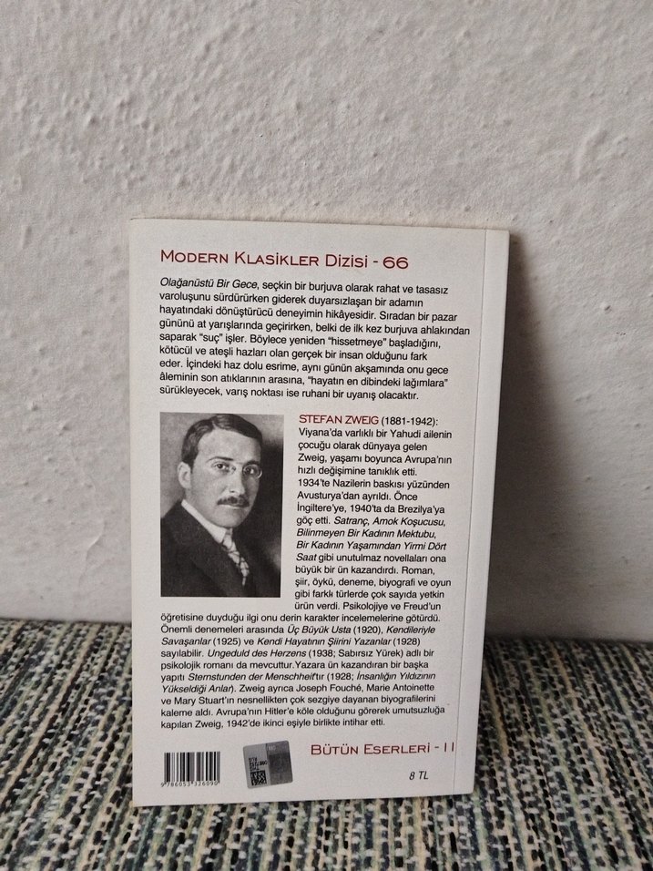 Olağanüstü Bir Gece - Stefan Zweig - Görsel 2