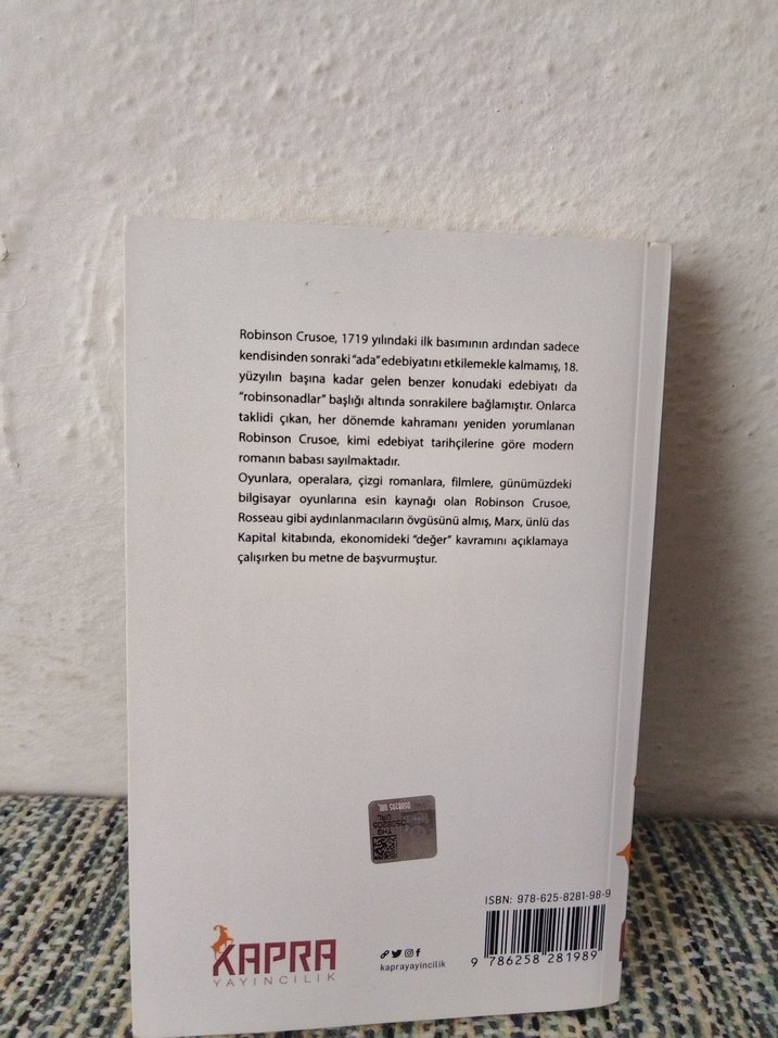 Daniel Defoe - Robinson Crusoe Romanı - Görsel 2