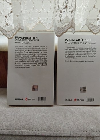 Frankenstein ve Kadınlar Ülkesi Romanları 2'li - Görsel 2