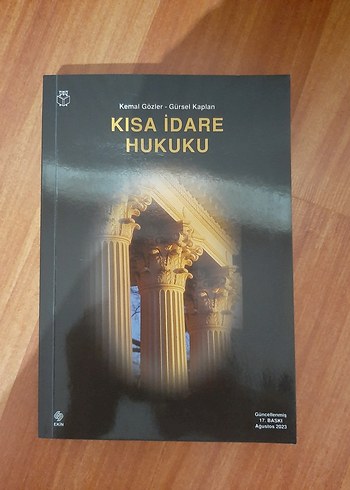 Kısa İdare Hukuku - Kemal Gözler