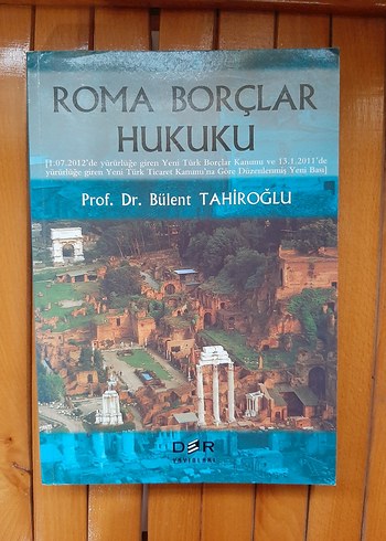 Roma Borçlar Hukuku - Prof. Dr. Bülent Tahiroğlu