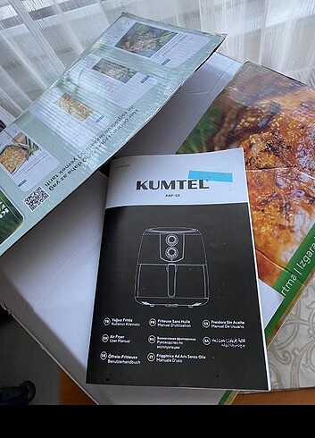 KUMTEL XXL 8,5 LİTRE AİRFRYER YAĞSIZ FİRİTÖZ