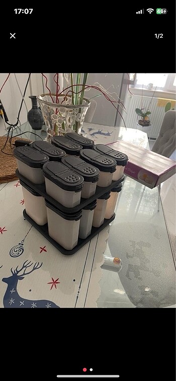 Tupperware baharatlık