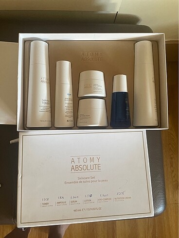 Atomy yaşlanma karşıtı set Kore ürünü