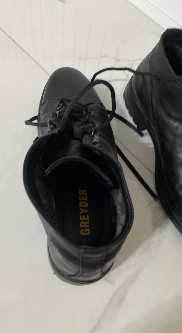 Erkek Siyah Kemerli Greyder bot - Görsel 3