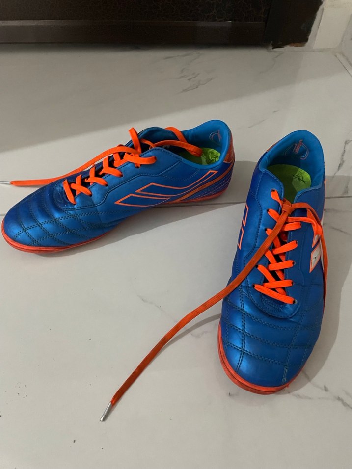 Lescon Erkek Mavi Futbol Ayakkabısı Kayışlı - Görsel 2