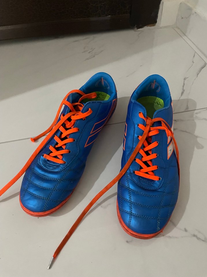 Lescon Erkek Mavi Futbol Ayakkabısı Kayışlı - Görsel 3