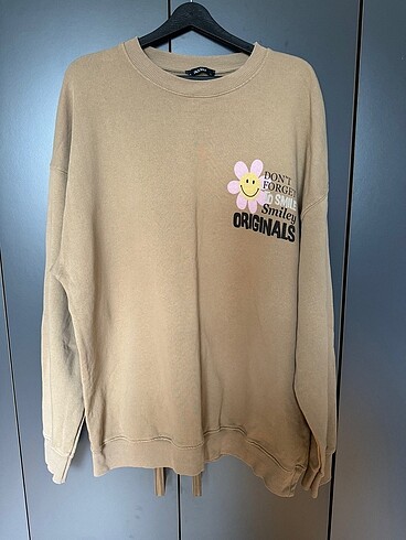 Camel renk sweatshirt (Addax)