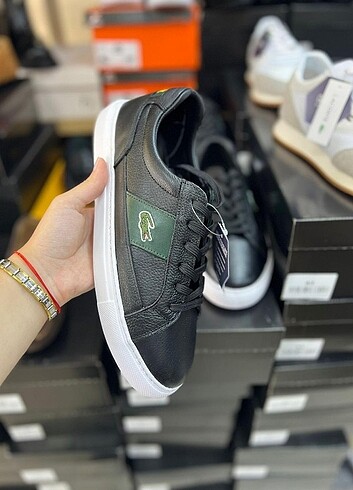 Lacoste erkek deri ayakkabı